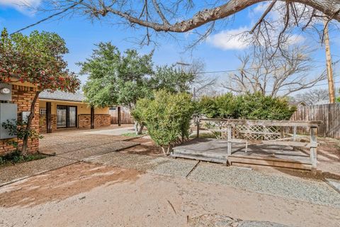 A home in Lubbock