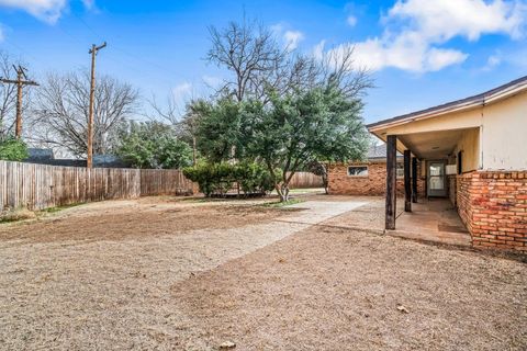 A home in Lubbock