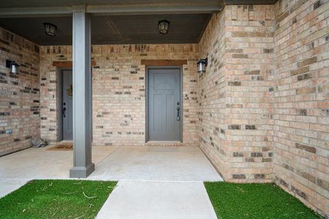 A home in Lubbock