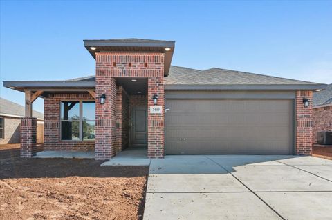 A home in Lubbock