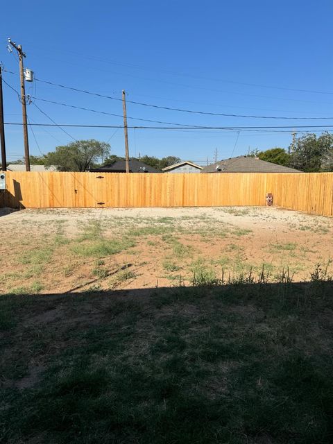 A home in Lubbock