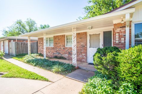 A home in Lubbock