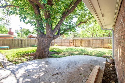 A home in Lubbock