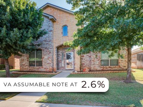 A home in Lubbock