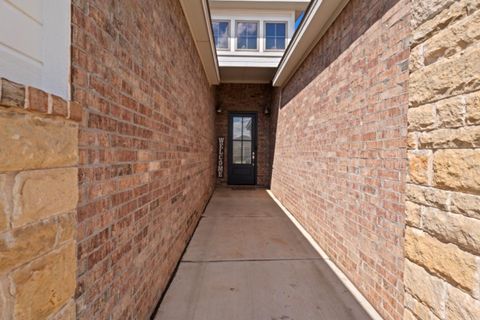 A home in Lubbock