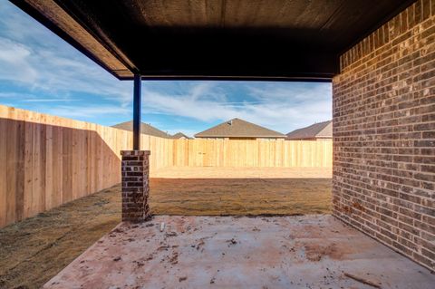 A home in Lubbock