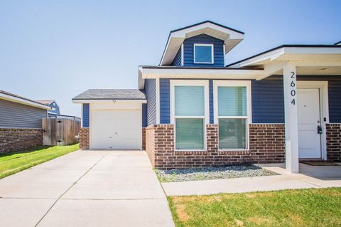 A home in Lubbock