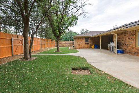 A home in Lubbock