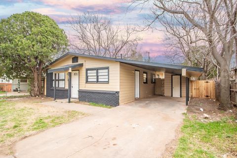 A home in Lubbock