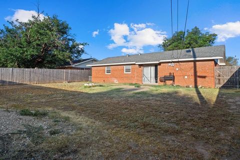 A home in Lubbock