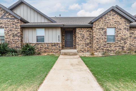 A home in Lubbock