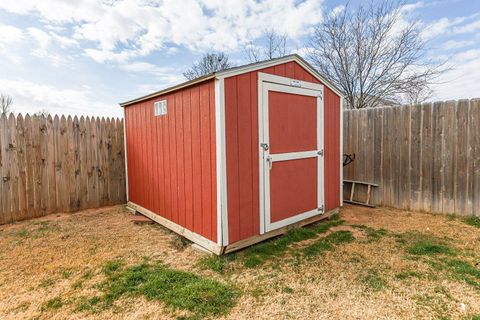 A home in Lubbock