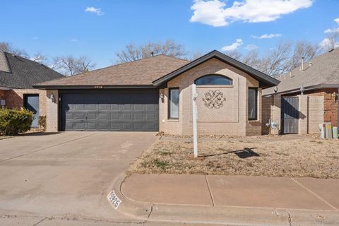 A home in Lubbock