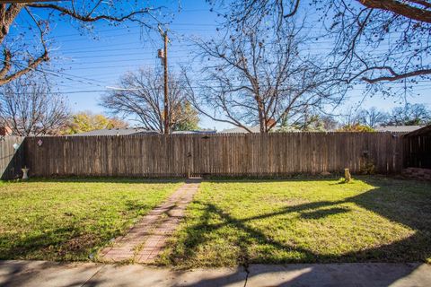 A home in Lubbock