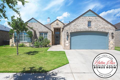 A home in Lubbock