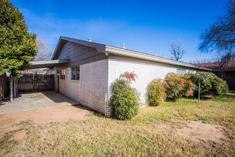 A home in Lubbock