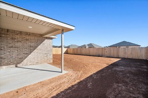 A home in Lubbock