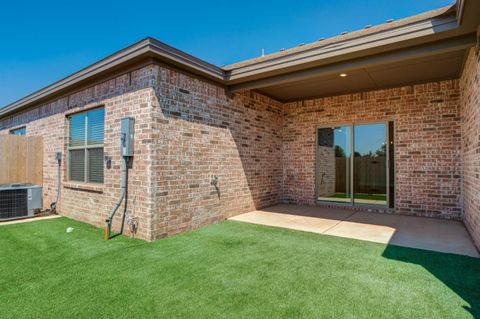 A home in Lubbock