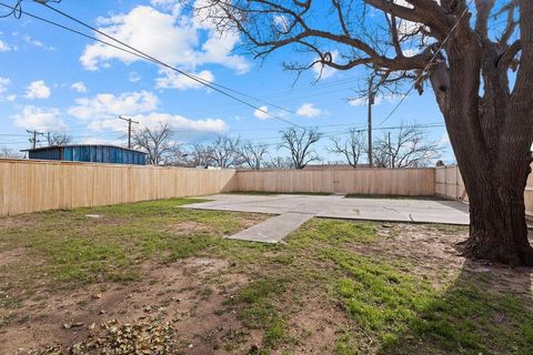 A home in Lubbock