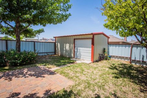 A home in Lubbock