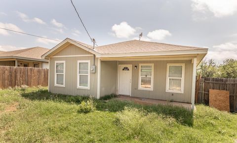 A home in Lubbock