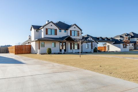 A home in Lubbock