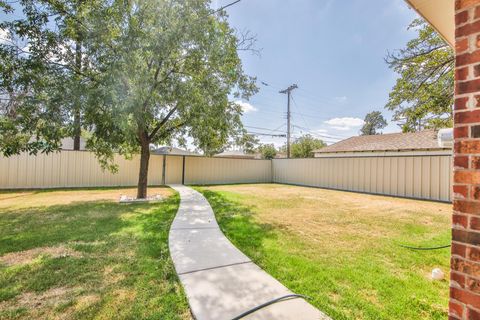 A home in Lubbock