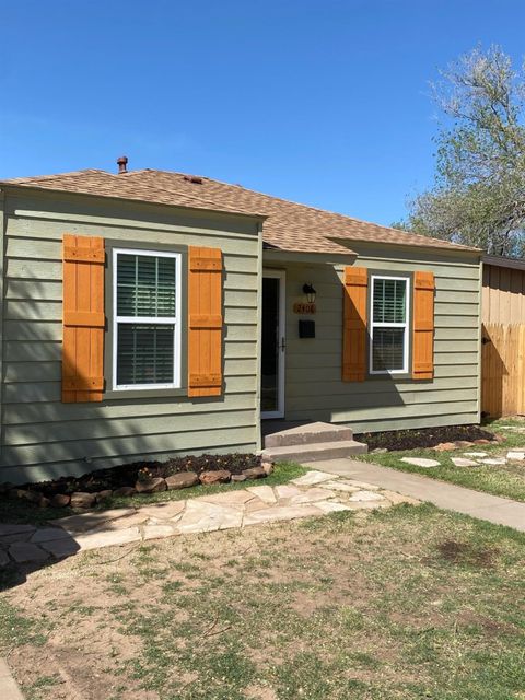 A home in Lubbock