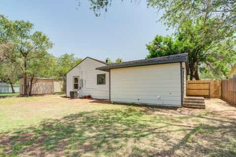 A home in Lubbock