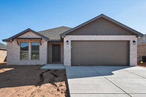 A home in Lubbock