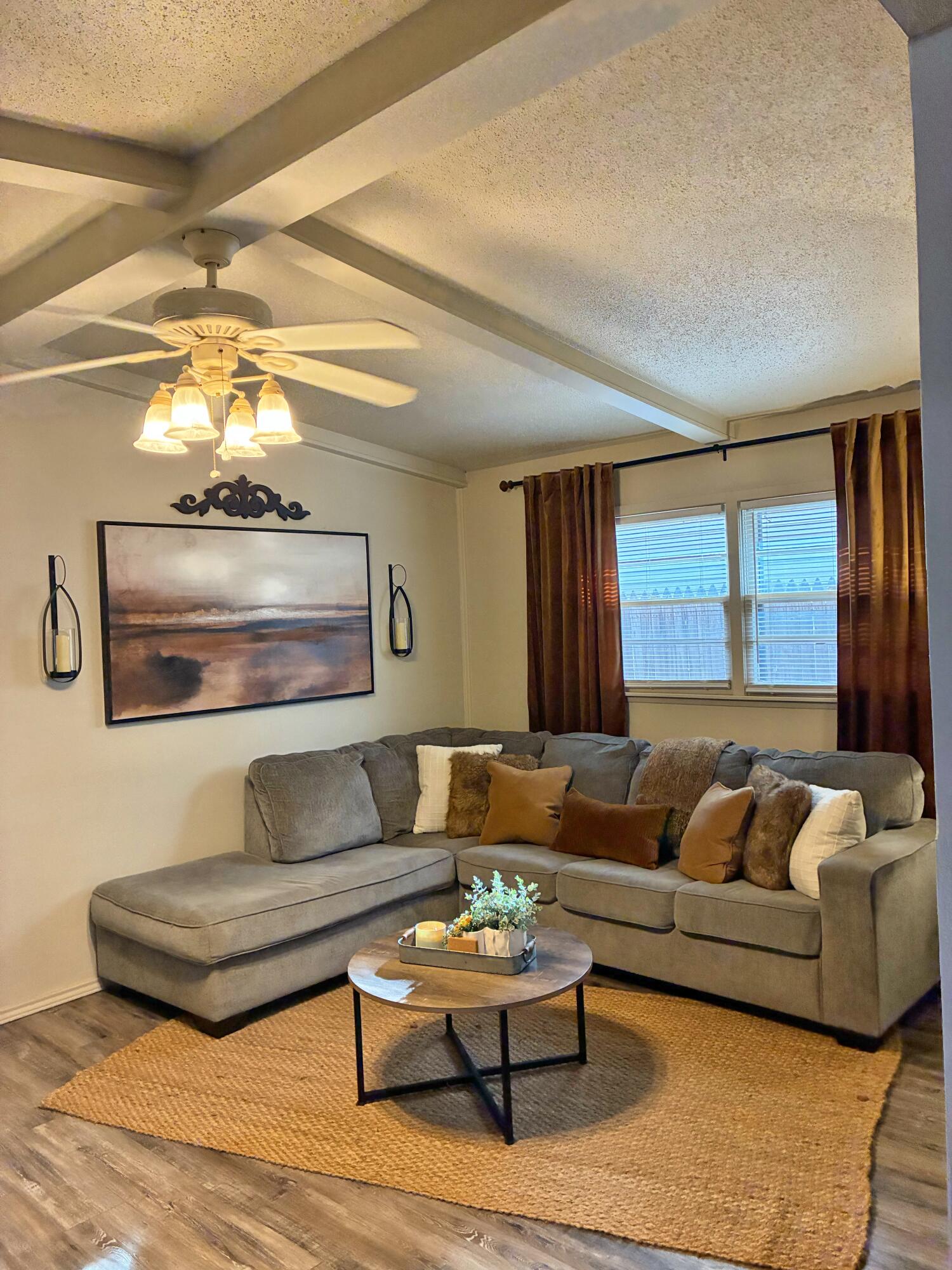 Unit B Living Room