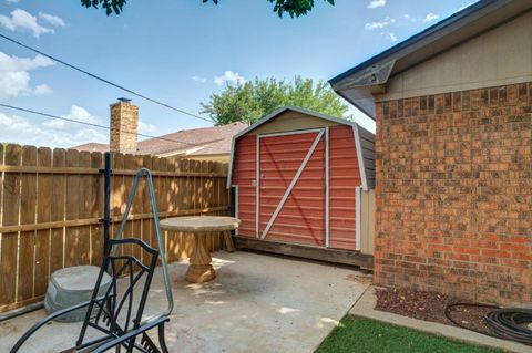 A home in Lubbock