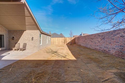 A home in Lubbock