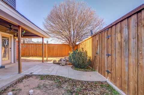 A home in Lubbock