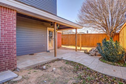 A home in Lubbock