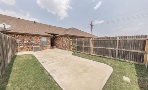 A home in Lubbock