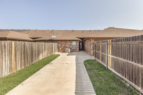 A home in Lubbock