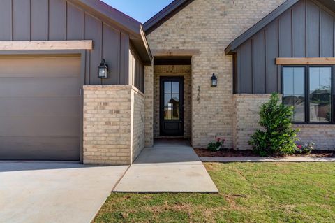 A home in Lubbock