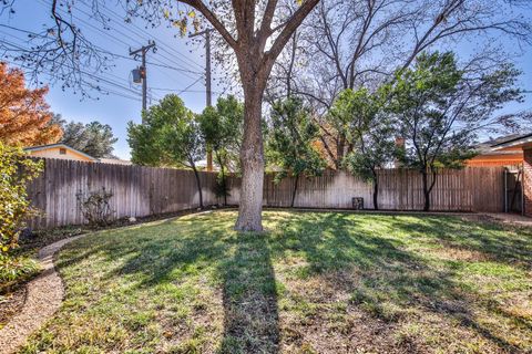 A home in Lubbock