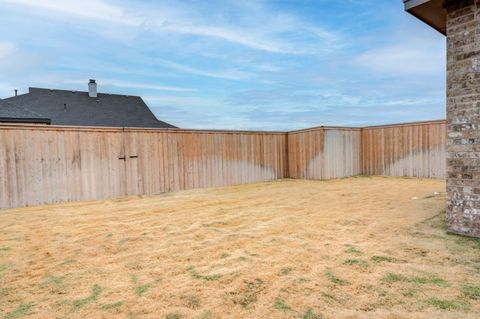 A home in Lubbock