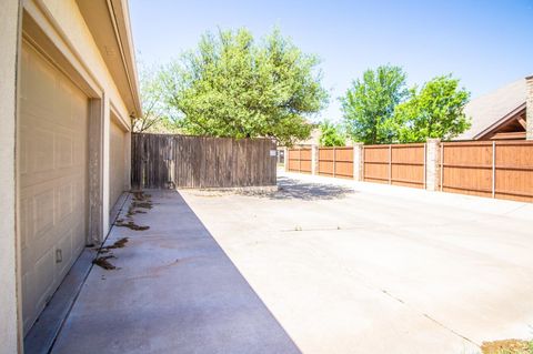 A home in Lubbock