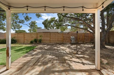 A home in Lubbock