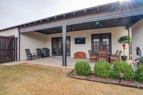 A home in Lubbock