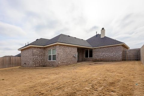 A home in Lubbock