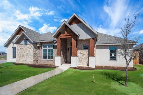 A home in Lubbock