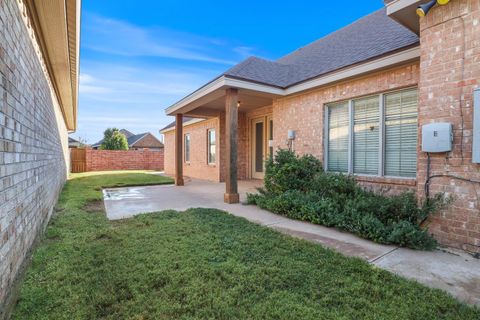 A home in Lubbock