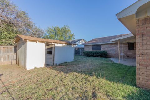 A home in Lubbock