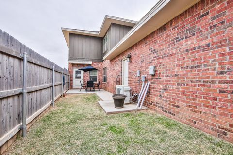 A home in Lubbock