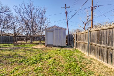 A home in Lubbock