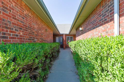 A home in Lubbock